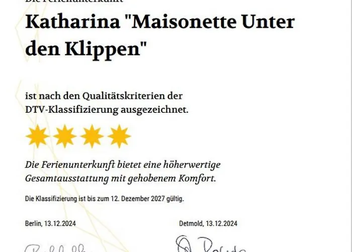 Vakantiehuis Katharina - Urlaub Unter Den Klippen